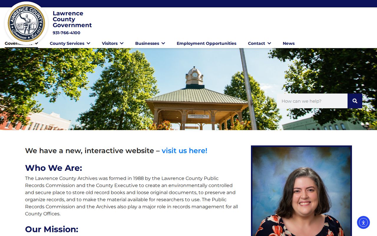 Lawrence County court case records Archives page
